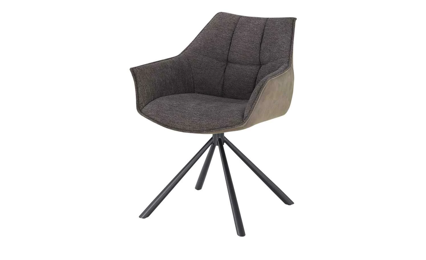 uno Polsterstuhl mit Armlehne Viktor uno Polsterstuhl mit Armlehne Viktor | Dunkelgrau / Grau -Stühle Verkäufe 2022 14303443 8 202011192243