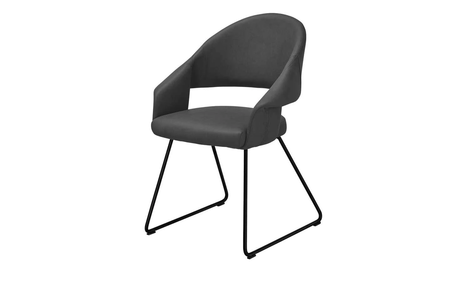 uno Kufenstuhl Lena uno Kufenstuhl Lena | Anthrazit Schwarz -Stühle Verkäufe 2022 14305054 8 202101212236