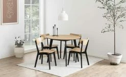 Stuhl Robin | Eiche / Schwarz