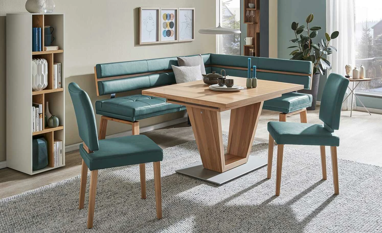 Leder-Polsterstuhl Canto III Leder-Polsterstuhl Canto III | Topas (Blau) -Stühle Verkäufe 2022 14305339 7 202011102251