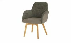 Woodford Polsterstuhl mit Armlehne Melba | Cappuccino Nein