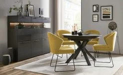 Berger & Rath Kufenstuhl Arcu | Gelb