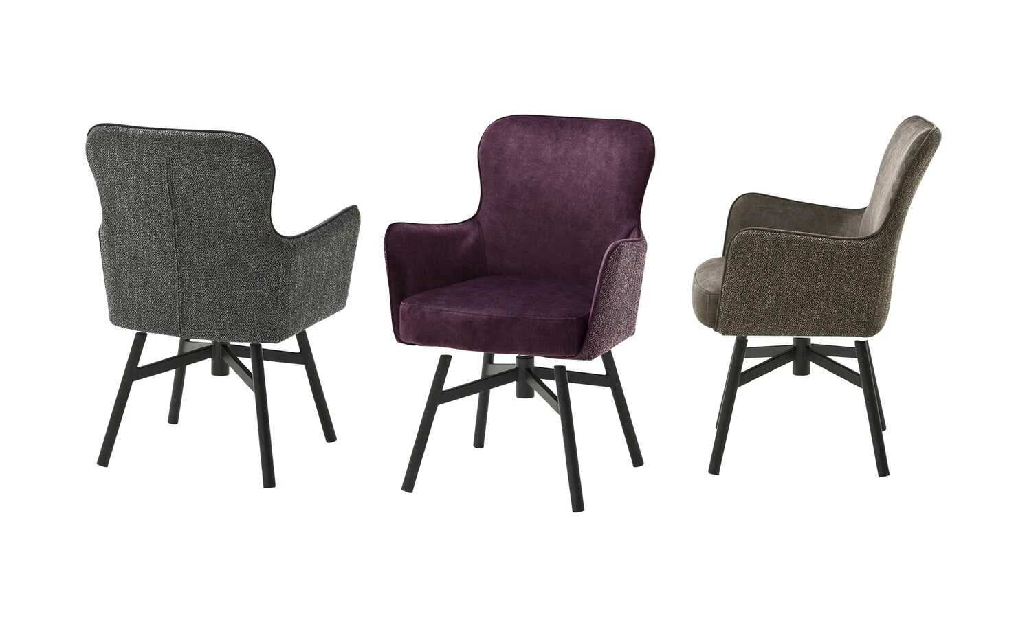 Polsterstuhl Effi Polsterstuhl Effi | Merlot (Weinrot) Ja Gerade Schwarz -Stühle Verkäufe 2022 14305558 1 202011112249