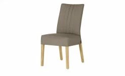 Gray & Jones Polsterstuhl Black Coast Two | Rücken mit Längsnähten Braun