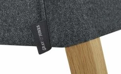 Gray & Jones Polsterstuhl Black Coast Two | Rücken mit Längsnähten Anthrazit (Blau-Grau) -Stühle Verkäufe 2022 14305676 6 202103082233