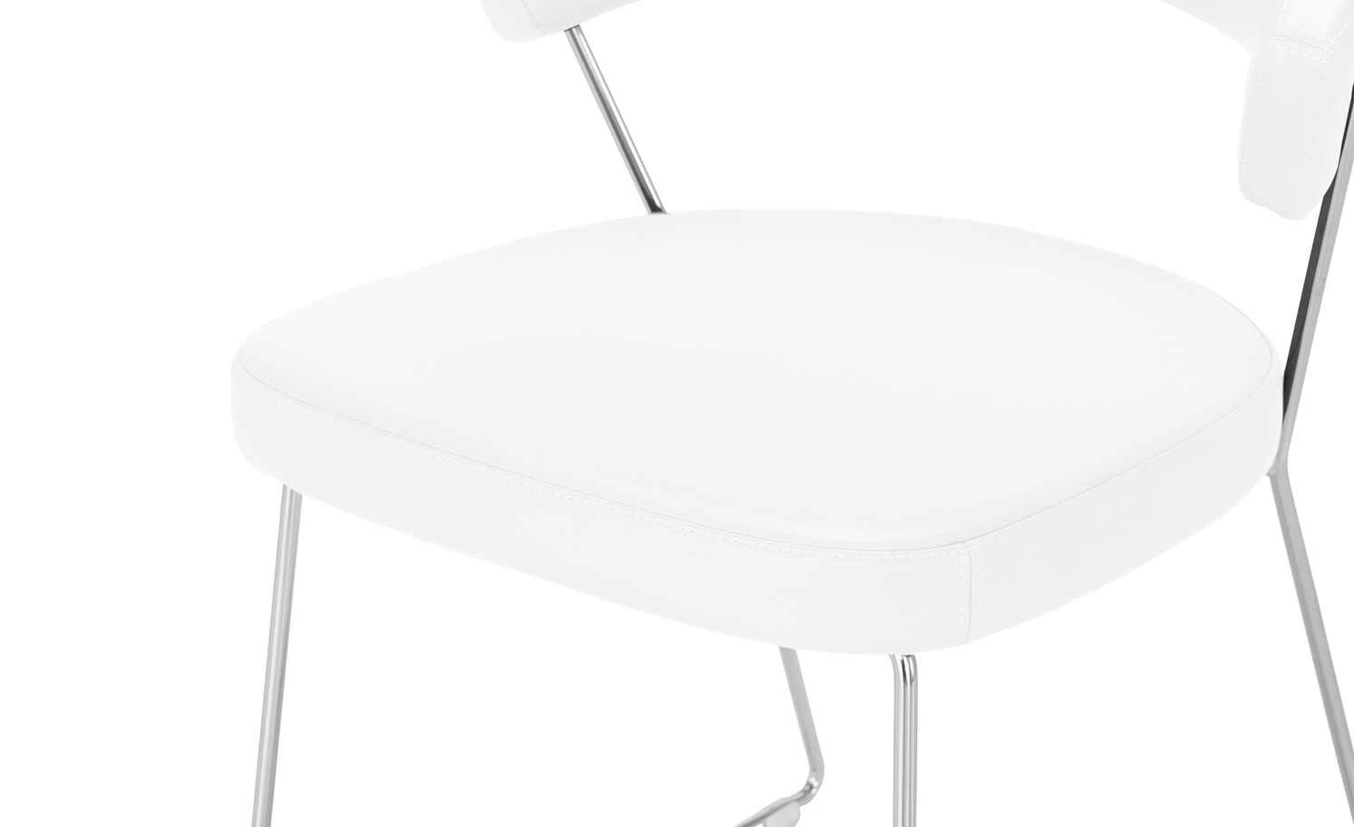 Connubia Kufenstuhl Leder New York Connubia Kufenstuhl Leder New York | Schneeweiß -Stühle Verkäufe 2022 14305787 7 202112022232