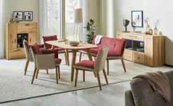 Woodford Polsterstuhl Sunna | Kombi Rosso (Rot / Beige) Nein