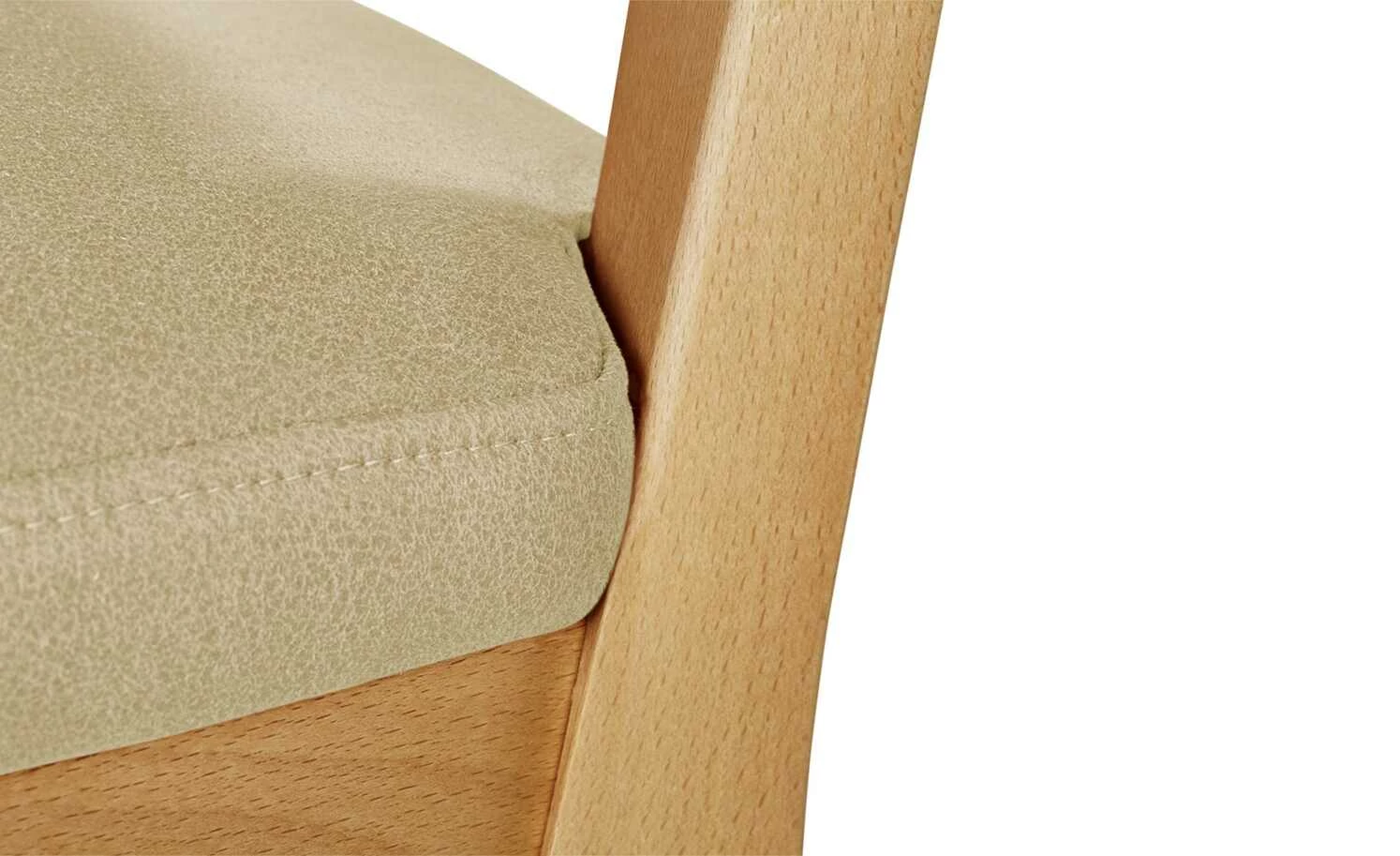 Wohnwert Holzstuhl gepolstert Alvar Wohnwert Holzstuhl gepolstert Alvar | Beige -Stühle Verkäufe 2022 14306222 3 202101262258