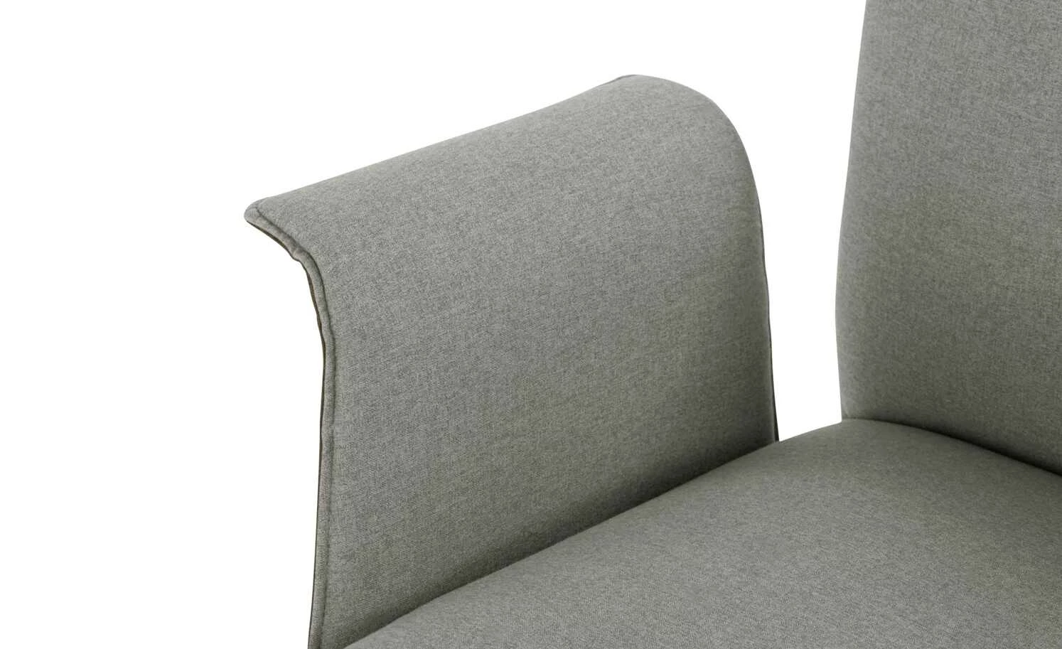 Wohnwert Polsterstuhl mit Armlehne Scandio Wohnwert Polsterstuhl mit Armlehne Scandio | Steel (Hellgrau) / Dunkelbraun -Stühle Verkäufe 2022 14306263 3 202011302238