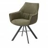 uno Armlehn-Polsterstuhl drehbar Jonny | Innen: Dunkelgrün / Außen: Dunkelgrau -Stühle Verkäufe 2022 14306786 10 202103292234