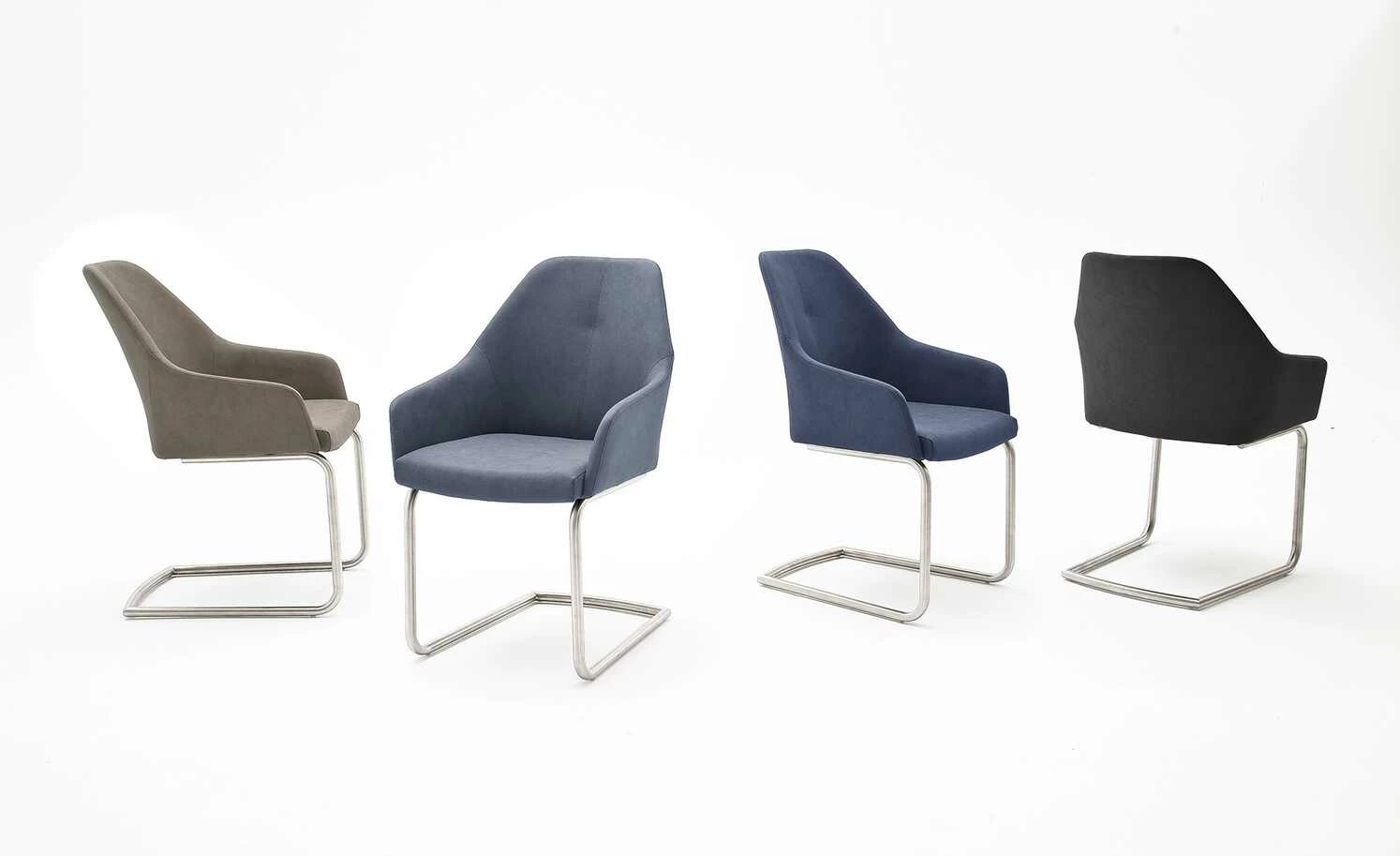 Polsterstuhl Dita Polsterstuhl Dita | Taupe (Beige) Freischwinger rund niedrige Armlehne -Stühle Verkäufe 2022 14306865 4 202101262258