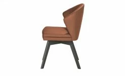 Berger & Rath Leder-Polsterstuhl Arcu | Cognac (Orange - Braun) Anthrazit -Stühle Verkäufe 2022 14307142 8 202101262258