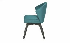 Berger & Rath Leder-Polsterstuhl Arcu | Turquise (Türkis) Anthrazit -Stühle Verkäufe 2022 14307144 8 202101262258