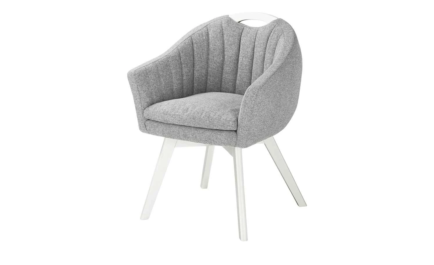 Berger & Rath Polsterstuhl mit Armlehne Lanx Berger & Rath Polsterstuhl mit Armlehne Lanx | Grau Cremeweiß -Stühle Verkäufe 2022 14307348 2 202102152236