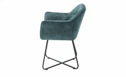 Polsterstuhl mit Armlehne Anna | Petrol 4 Polsterstuhl mit Armlehne Anna | Petrol -Stühle Verkäufe 2022 14307446 2 202101082255