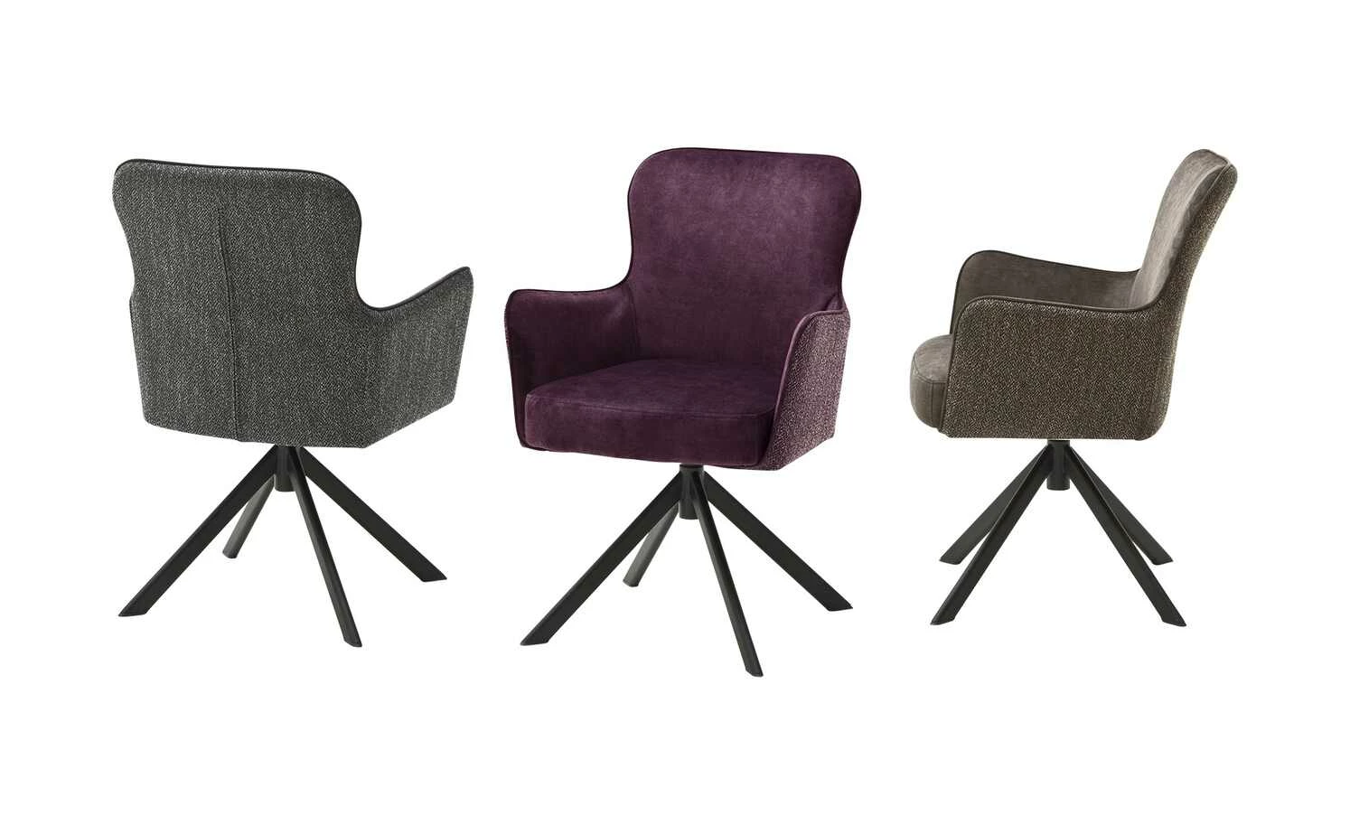 Polsterstuhl Effi Polsterstuhl Effi | Merlot (Weinrot) Ja Schräg Schwarz -Stühle Verkäufe 2022 14307519 3 202012211242