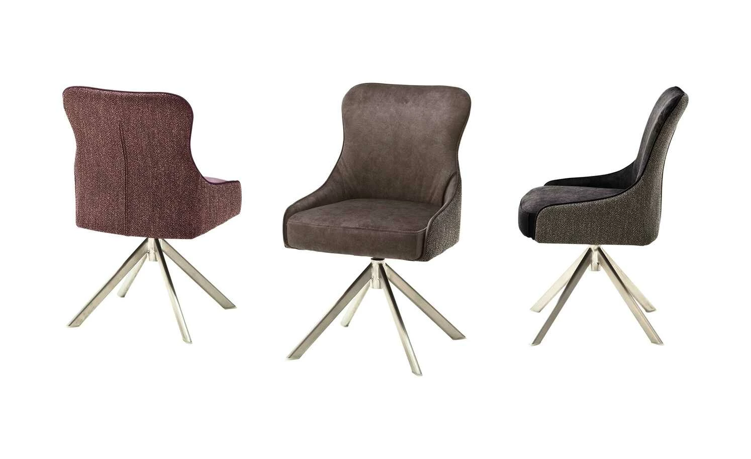 Polsterstuhl Effi Polsterstuhl Effi | Cappuccino Nein Schräg Edelstahl -Stühle Verkäufe 2022 14307521 2 202011112249