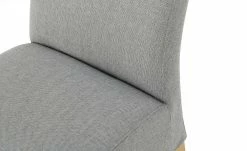 Woodford Polsterstuhl Noelle | Hellgrau geschwungene Naht im Rücken -Stühle Verkäufe 2022 14307546 3 202012231314