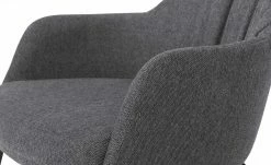 Woodford Polsterstuhl mit Armlehne Milan | Obsidian (Dunkelgrau) Gurtfederung -Stühle Verkäufe 2022 14307554 5 202103011935