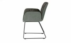 uno Polster-Armlehnstuhl Sevan | Innen: Dunkelgrau / Außen: Hellgrau Kufe -Stühle Verkäufe 2022 14307639 10 202111021308