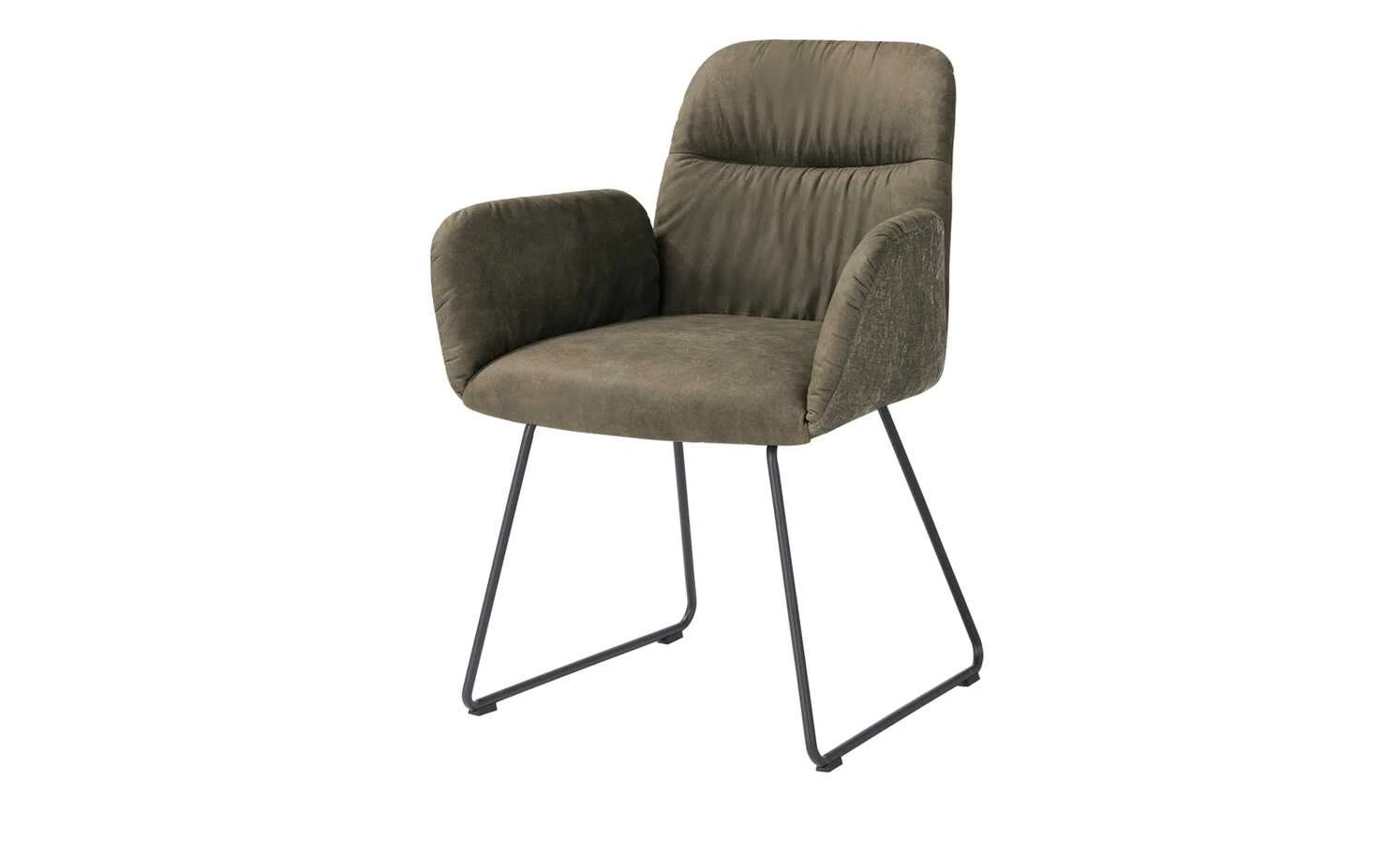 uno Polster-Armlehnstuhl Sevan uno Polster-Armlehnstuhl Sevan | Innen: Dunkelbraun / Außen: Braun Kufe -Stühle Verkäufe 2022 14307643 4 202106142233