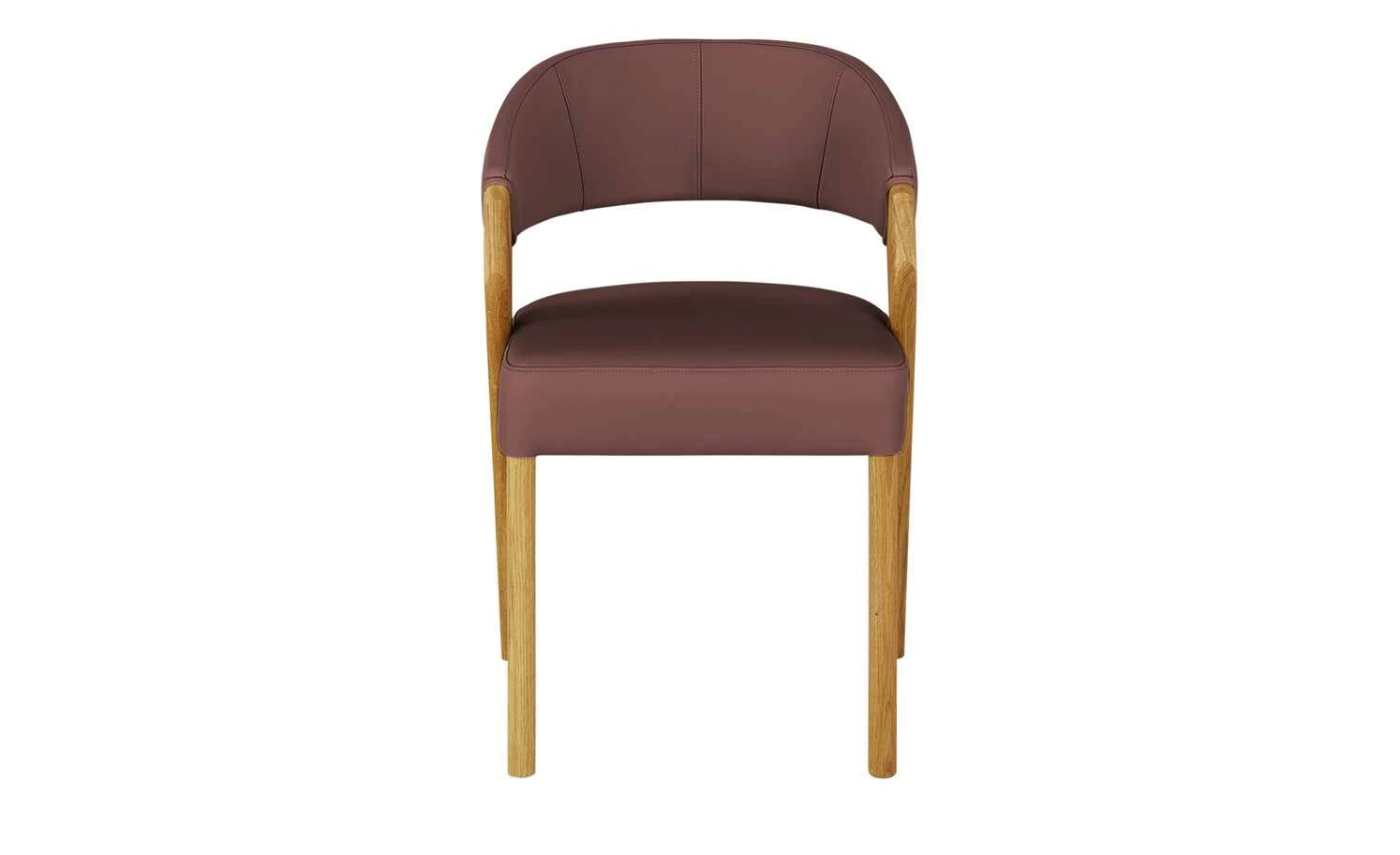 Woodford Leder-Polsterstuhl Marion Woodford Leder-Polsterstuhl Marion | Bordeauxrot -Stühle Verkäufe 2022 14307903 5 202011132247