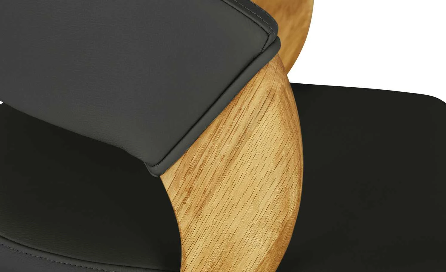 Woodford Leder-Polsterstuhl Marion Woodford Leder-Polsterstuhl Marion | Schwarz -Stühle Verkäufe 2022 14307905 10 202011132247