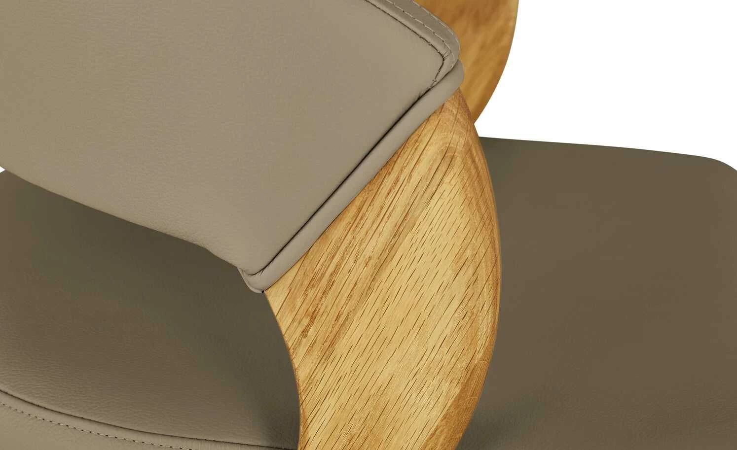 Woodford Leder-Polsterstuhl Marion Woodford Leder-Polsterstuhl Marion | Steingrau -Stühle Verkäufe 2022 14307906 5 202011132247