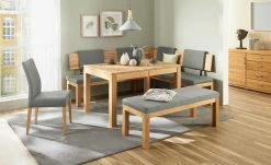 Woodford Polsterstuhl Clara | Shark Skin (Hellgrau) Buche