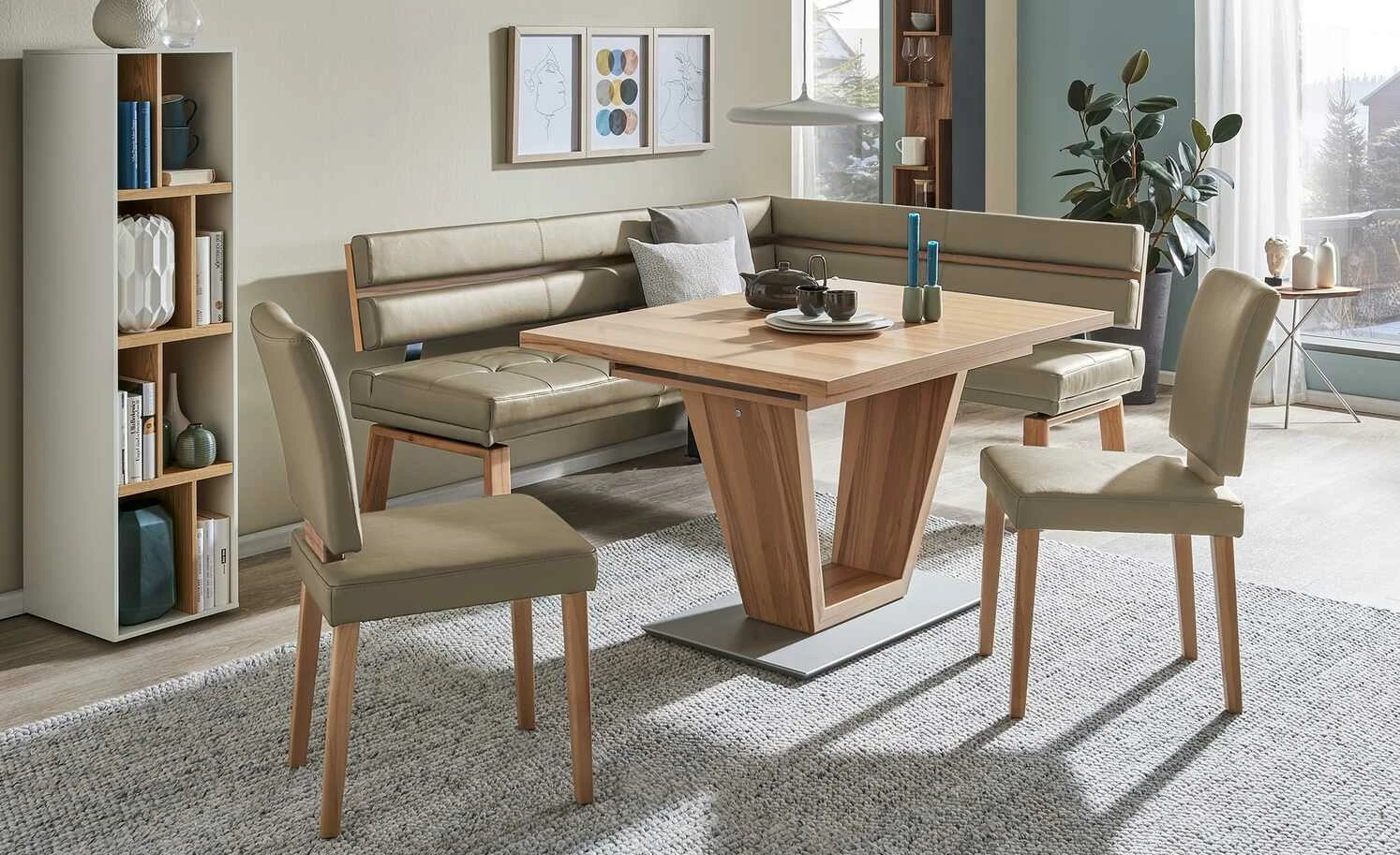 Leder-Polsterstuhl Canto III Leder-Polsterstuhl Canto III | Smoke (Hellbraun) -Stühle Verkäufe 2022 14308024 3 202011112249