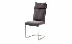 Polsterschwingstuhl mit Griff Piru | Anthrazit (Grau) Chenille -Stühle Verkäufe 2022 14308154 2 202101272237