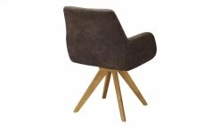 Woodford Polsterstuhl mit Armlehne Bristol | Braun (Dunkelbraun) Eiche Ja -Stühle Verkäufe 2022 14308252 4 202203181234