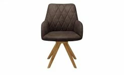 Woodford Polsterstuhl mit Armlehne Bristol | Braun (Dunkelbraun) Eiche Ja -Stühle Verkäufe 2022 14308252 7 202203181234