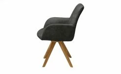 Woodford Polsterstuhl mit Armlehne Bristol | Grau (Dunkelgrau) Eiche Ja -Stühle Verkäufe 2022 14308253 2 202203181234