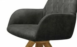 Woodford Polsterstuhl mit Armlehne Bristol | Grau (Dunkelgrau) Eiche Ja -Stühle Verkäufe 2022 14308253 7 202203181234