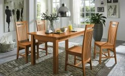 maison bleue Holzstuhl Bendix | bernsteinfarbig