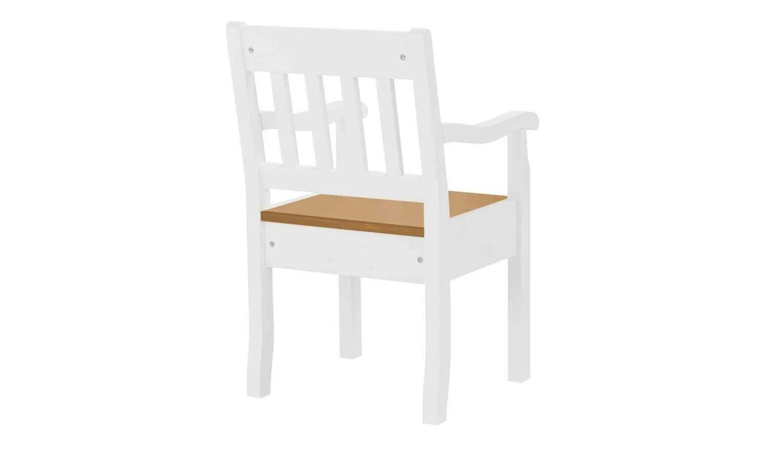 maison bleue Holzstuhl mit Armlehne Bendix maison bleue Holzstuhl mit Armlehne Bendix | Weiß / laugenfarbig -Stühle Verkäufe 2022 14308382 1 202102232235