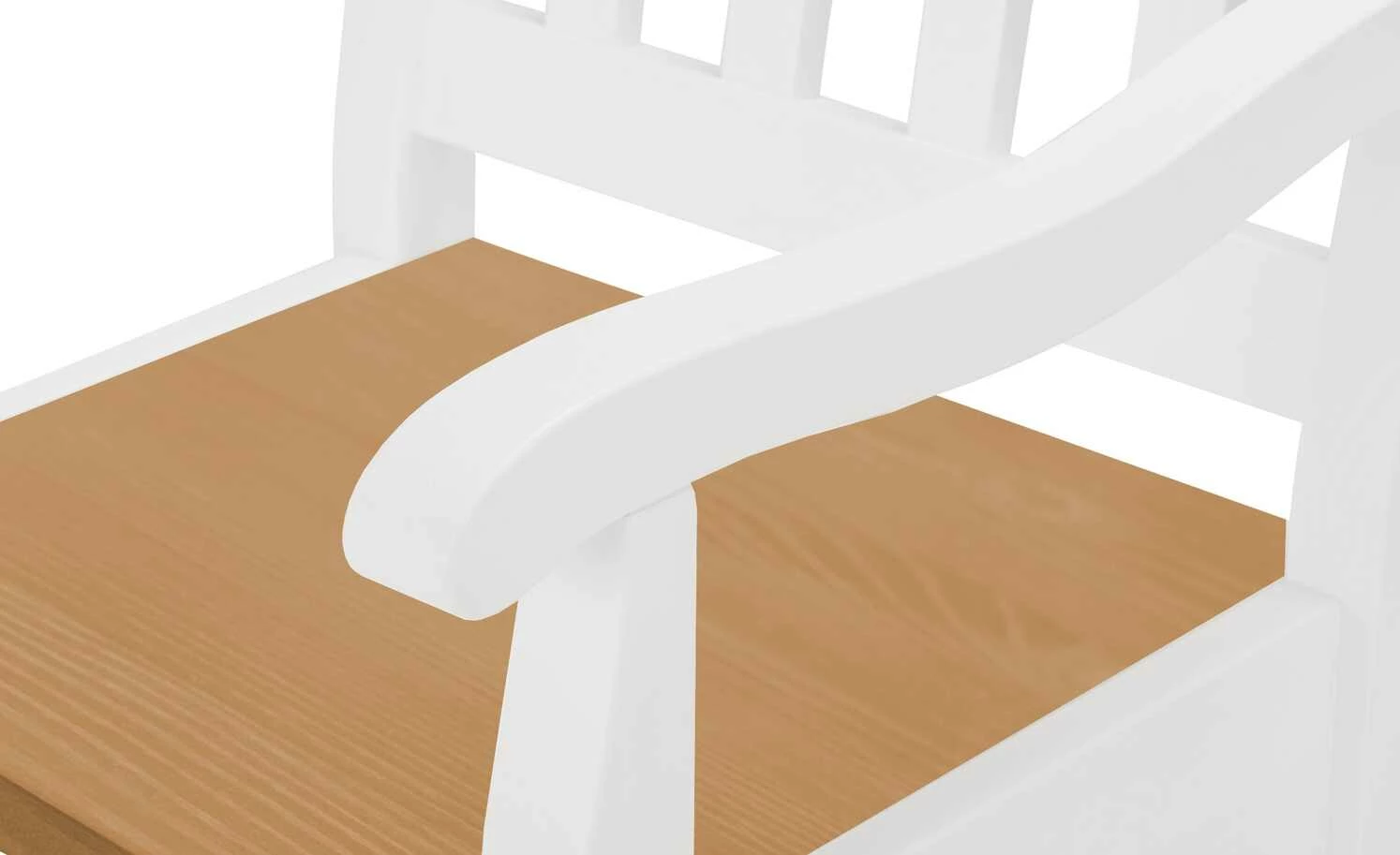 maison bleue Holzstuhl mit Armlehne Bendix maison bleue Holzstuhl mit Armlehne Bendix | Weiß / laugenfarbig -Stühle Verkäufe 2022 14308382 2 202102232235