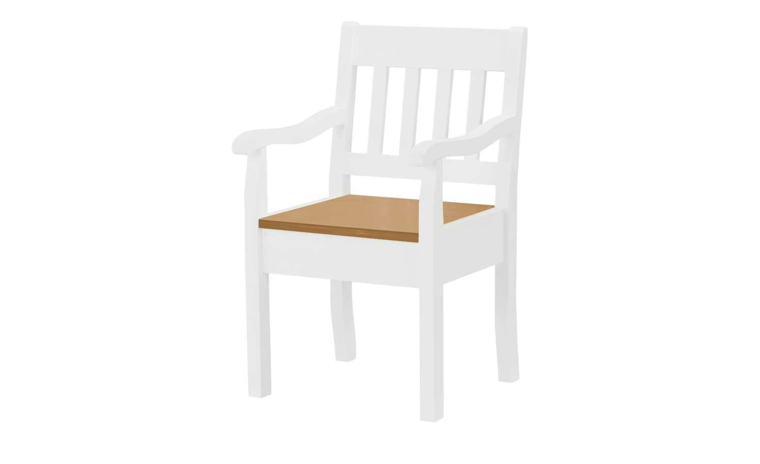 maison bleue Holzstuhl mit Armlehne Bendix maison bleue Holzstuhl mit Armlehne Bendix | Weiß / laugenfarbig -Stühle Verkäufe 2022 14308382 6 202102232235