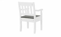 maison bleue Holzstuhl mit Armlehne Bendix | Weiß / Grau -Stühle Verkäufe 2022 14308392 6 202102232235