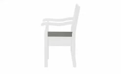 maison bleue Holzstuhl mit Armlehne Bendix | Weiß / Grau -Stühle Verkäufe 2022 14308392 7 202102232235