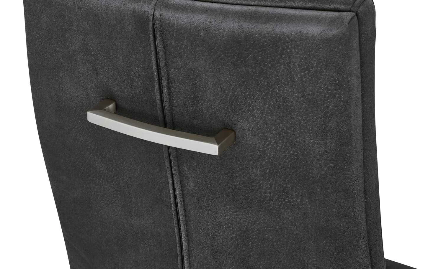 Polsterschwingstuhl Valas Polsterschwingstuhl Valas | Grau Karosteppung im Rücken -Stühle Verkäufe 2022 14308616 6 202102252235