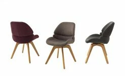 Schalenstuhl drehbar Neron | Anthrazit