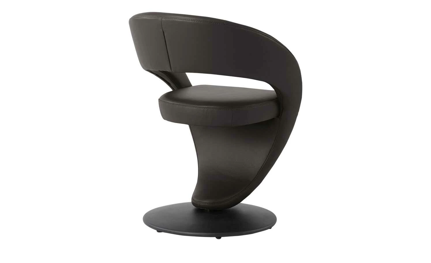 Leder-Drehstuhl Kingsman Leder-Drehstuhl Kingsman | Mocca (Dunkelbraun) Rund -Stühle Verkäufe 2022 14308890 8 202102262235