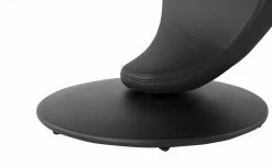 Leder-Drehstuhl Kingsman | Schwarz Rund -Stühle Verkäufe 2022 14308891 5 202102262235