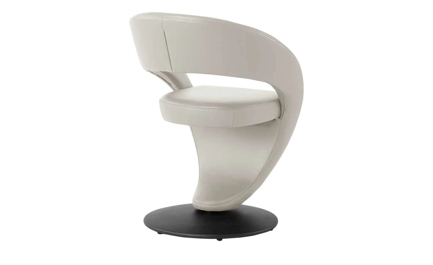Leder-Drehstuhl Kingsman Leder-Drehstuhl Kingsman | Delfin (Hellgrau) Rund -Stühle Verkäufe 2022 14308892 6 202102262235
