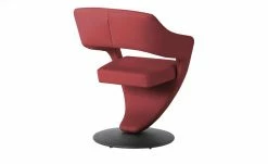 Leder-Drehstuhl Kingsman | Rot Eckig -Stühle Verkäufe 2022 14308893 2 202102262235