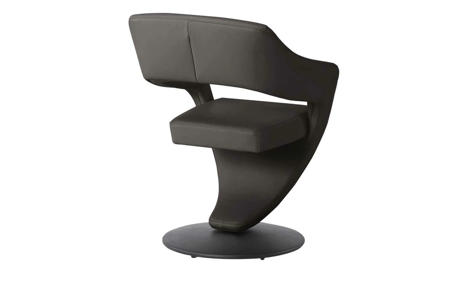 Leder-Drehstuhl Kingsman Leder-Drehstuhl Kingsman | Mocca (Dunkelbraun) Eckig -Stühle Verkäufe 2022 14308894 4 202102262235