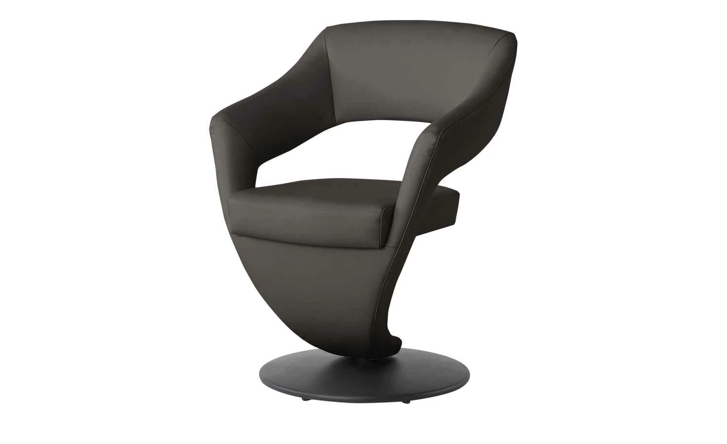 Leder-Drehstuhl Kingsman Leder-Drehstuhl Kingsman | Mocca (Dunkelbraun) Eckig -Stühle Verkäufe 2022 14308894 8 202102262235