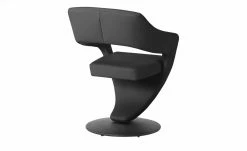 Leder-Drehstuhl Kingsman | Schwarz Eckig 3 Leder-Drehstuhl Kingsman | Schwarz Eckig -Stühle Verkäufe 2022 14308895 1 202102262235